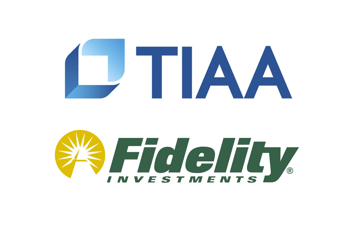 TIAA and Fidelity logos