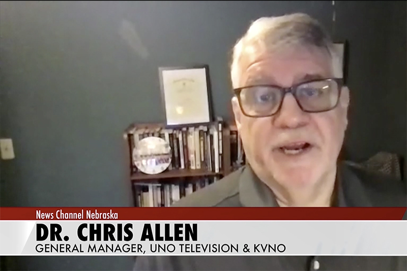 A screen shot of Chris Allen on Access the Experts