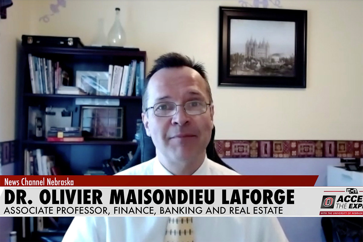 A screen shot of Olivier Maisondieu-Laforge on Access the Experts