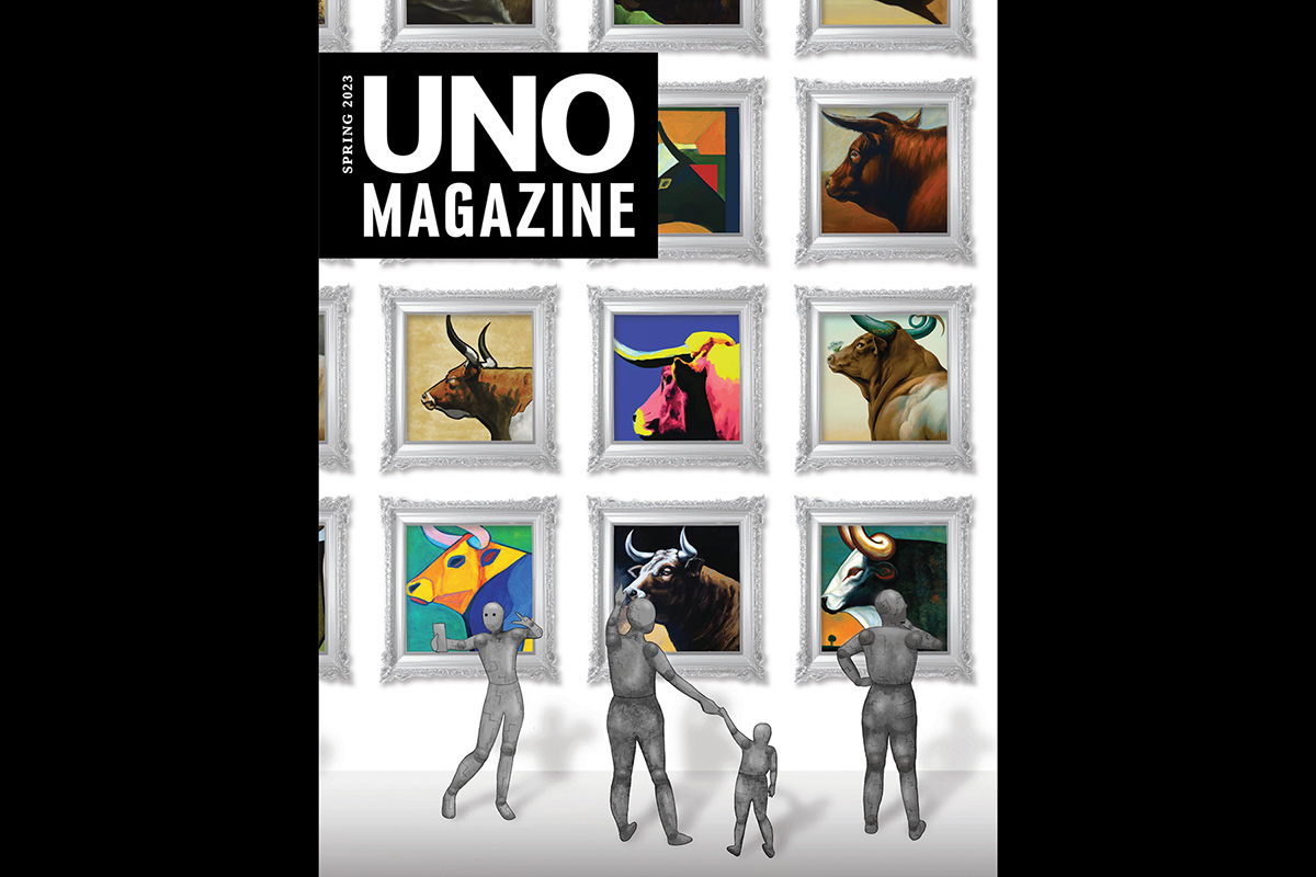 cover of the UNO Magazine