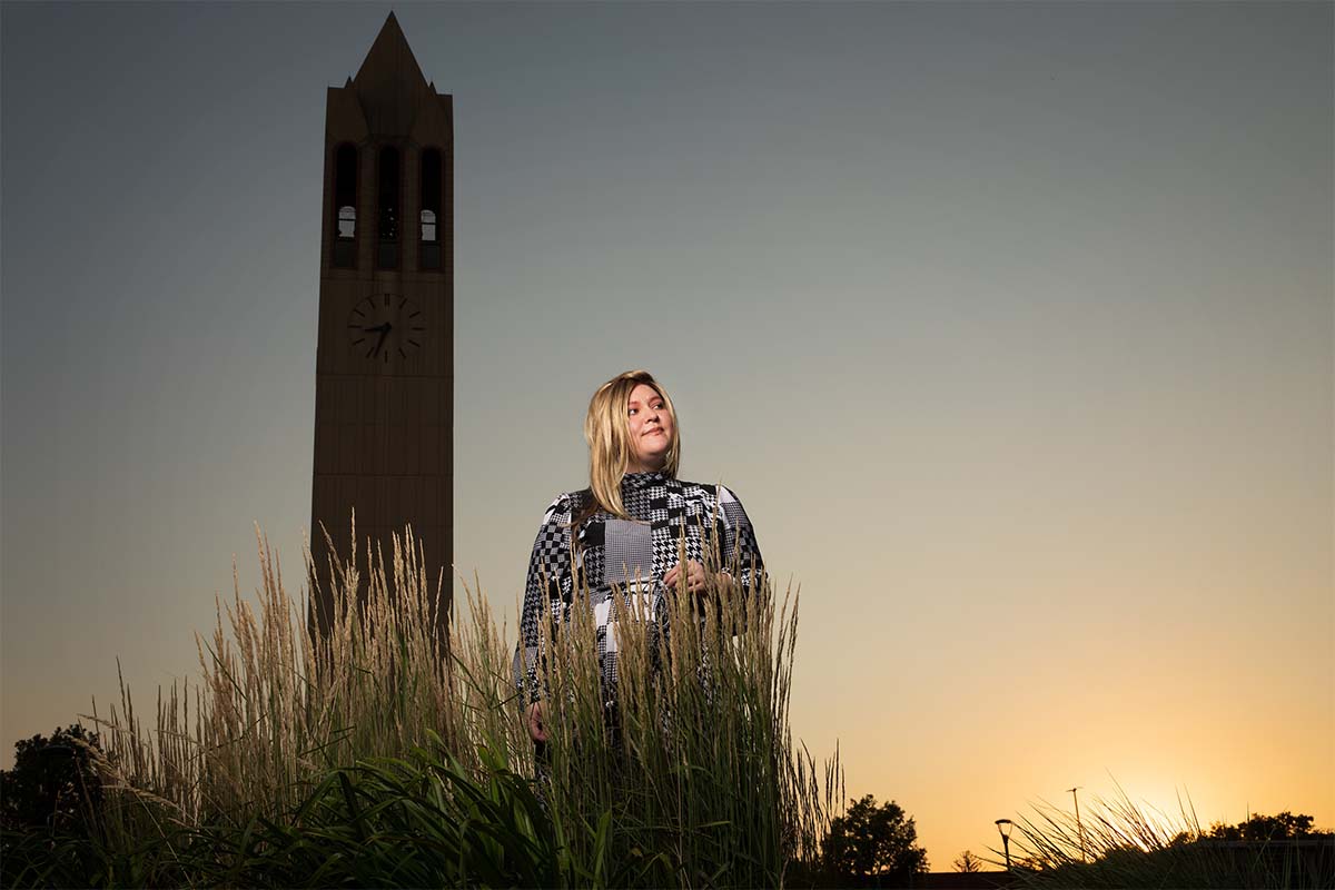 Carol RedWing earned degrees from UNO in Multidisciplinary Studies with a concentration in Indigenous American Studies and Environmental Science as well as a master's degree in Public Administration.