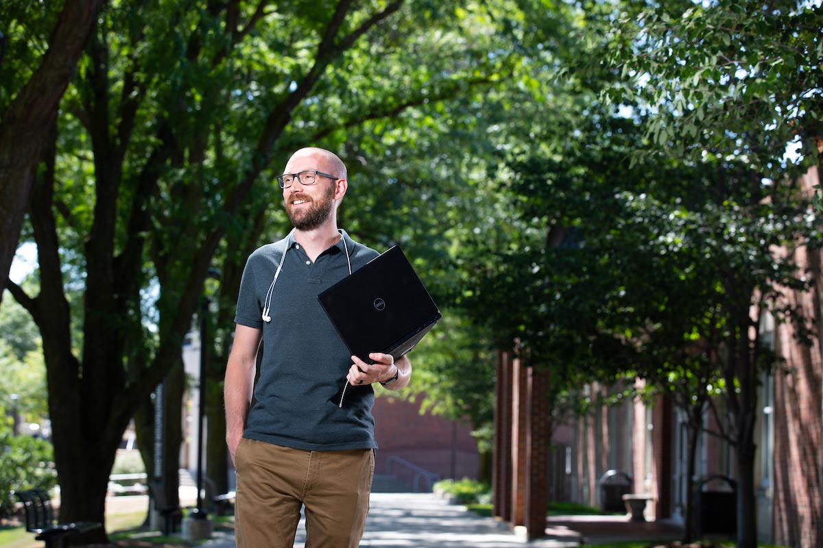 Craig Hughes uses his degrees from UNO in graphic design and anthropology and sociology to spur innovation in tech software, services, and products through the use of human-centered design.