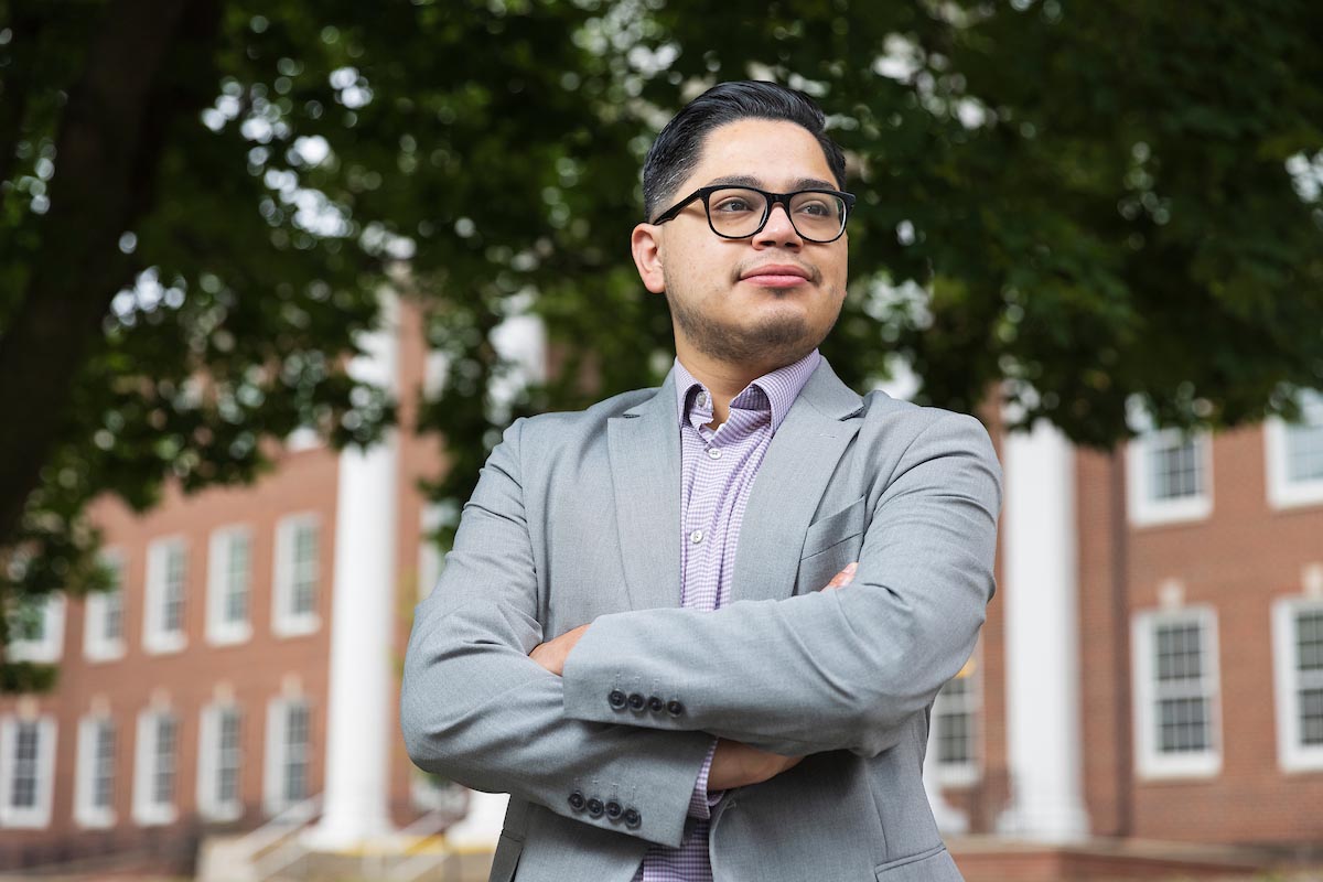 UNO alumnus César Magaña Linares is now pursuing his law degree as he works to become an immigration lawyer.