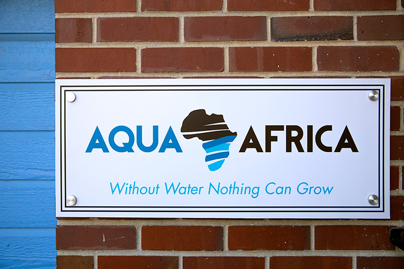 Aqua Africa Sign