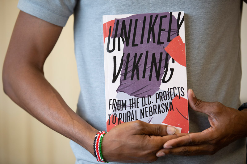 Clark's memoir, "Unlikely Viking: From the D.C. Projects to Rural Nebraska" came out in early 2019.