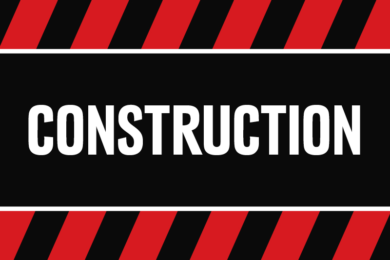 Construction banner