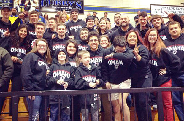 Brookings crowd for Men's Basketball