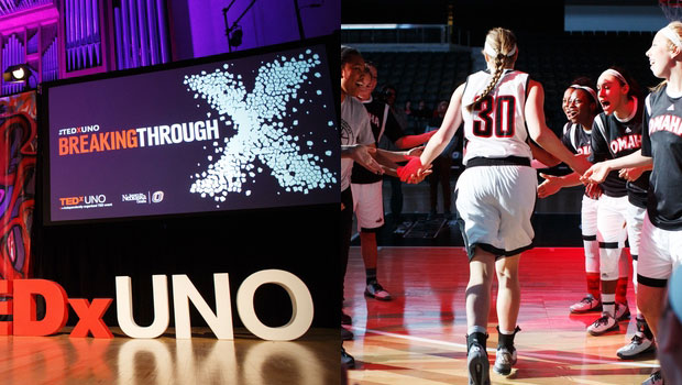 TEDxUNO and Women's Basketball