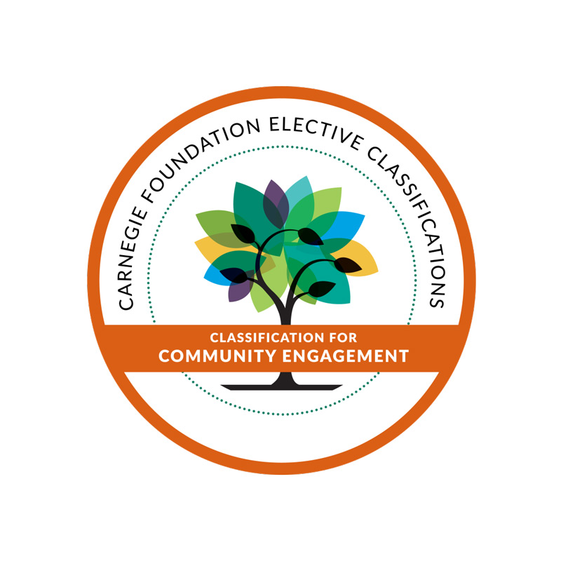 The official seal of the Carnegie Foundation Elective Classifications for Community Engagement.