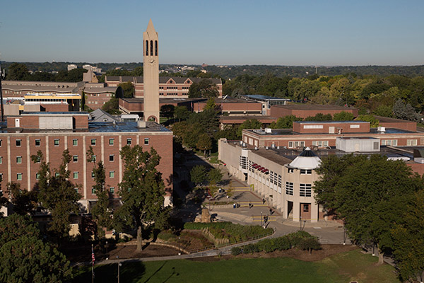 wide view of UNO's dodge campus