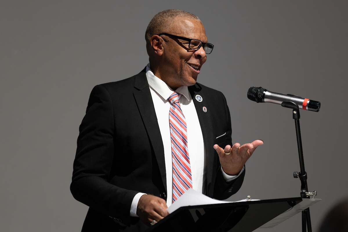 omaha mayor john ewing speaking at omaxai 2025