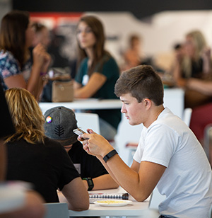 students at mav landing