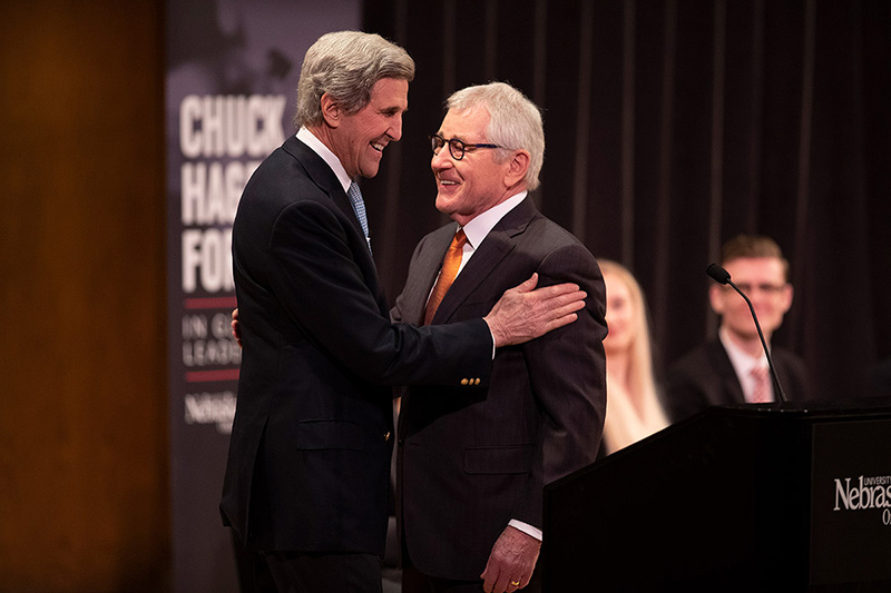 john kerry and chuck hagel