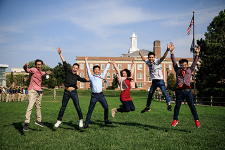 students at uno