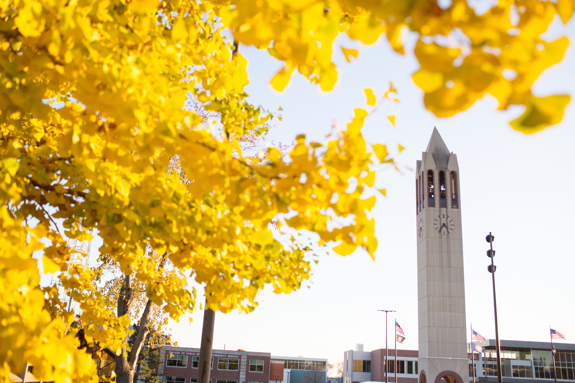 UNO's bell tower