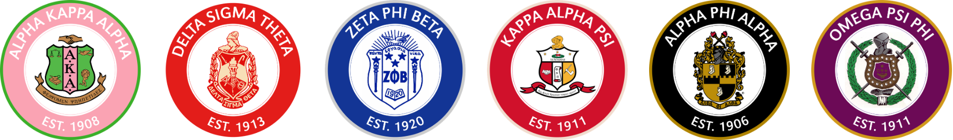 NPHC logos