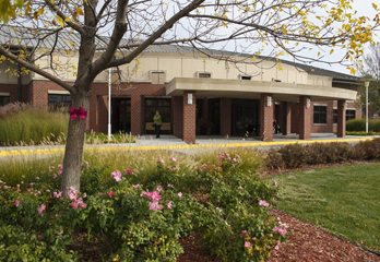Image shows the Scott Conference Center on UNO's Scott Campus.