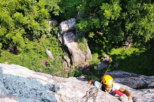 outdoor venture center blue mounds climbing trip