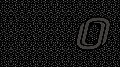 click to download the zoom background uno black pattern with o logo
