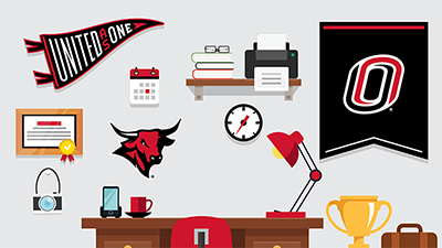 click to download the zoom background uno desk