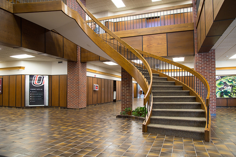 eppley administration building interior staircase