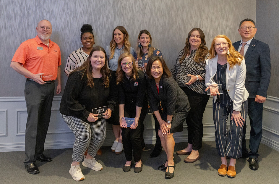 Winners of 2024 Advisor's of the Month at the Awards & Recognition Ceremony