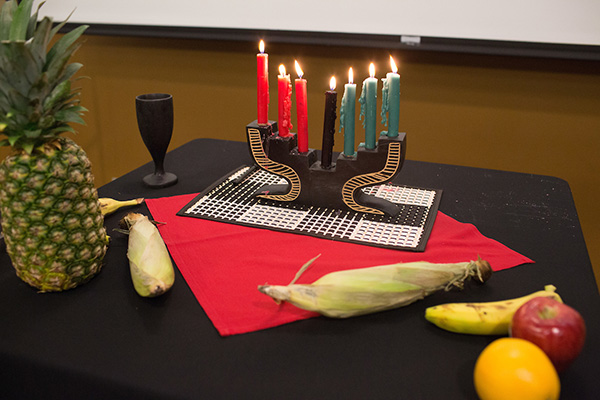 a kwanzaa table