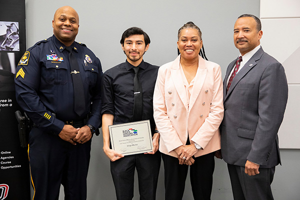 The School of Criminology and Criminal Justice hosts their awards luncheon at the Scott Conference Center at the University of Nebraska at Omaha