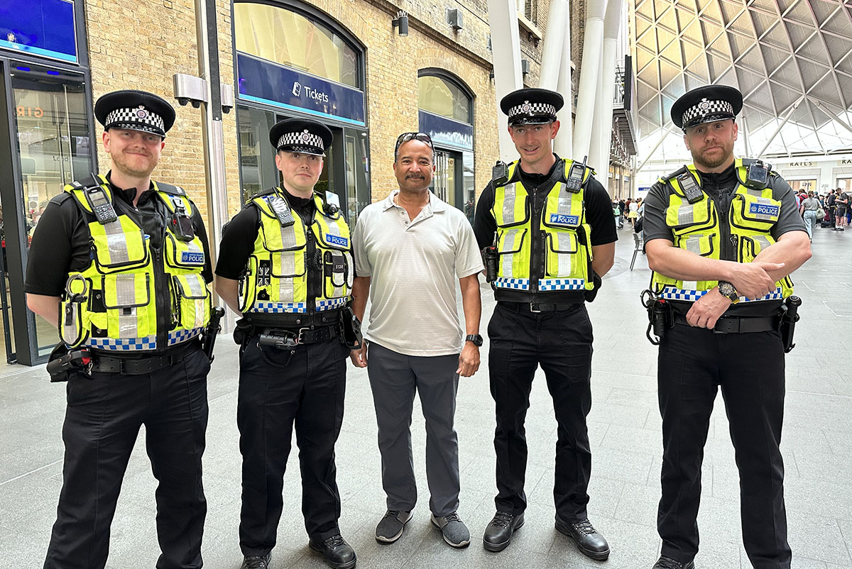 mark foxall with london police