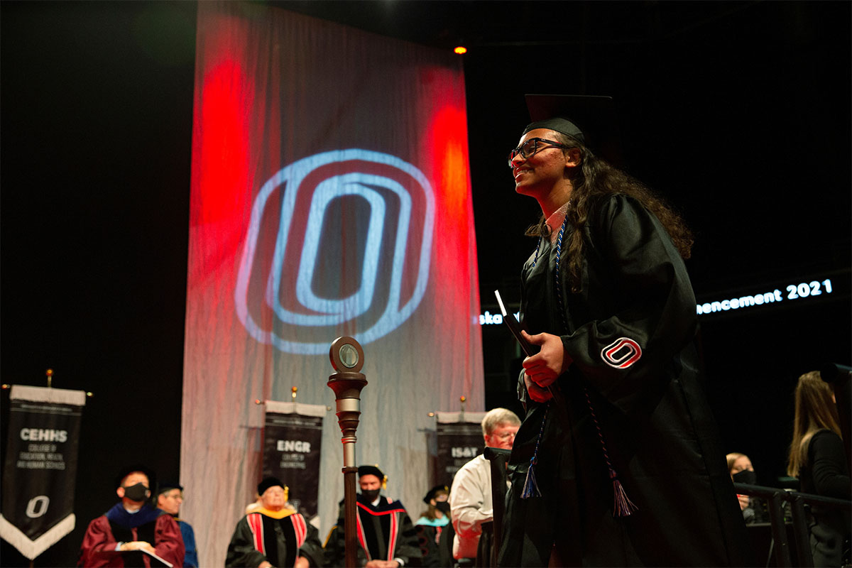 Commencement at Baxter Arena