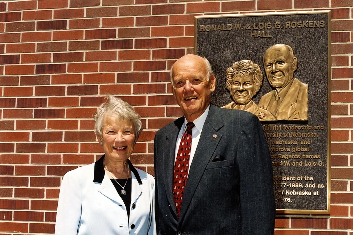 Lois G. Roskens and Ronald W. Roskens, Ph.D.